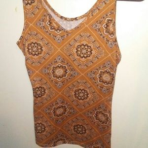 Honey and lace abstract floral